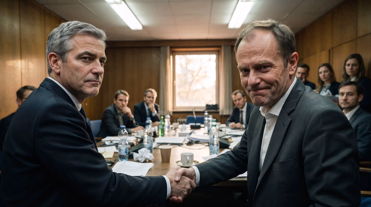 Valkoisen talon kokouspöydällä teknologiatoimijoita keskustelemassa.
