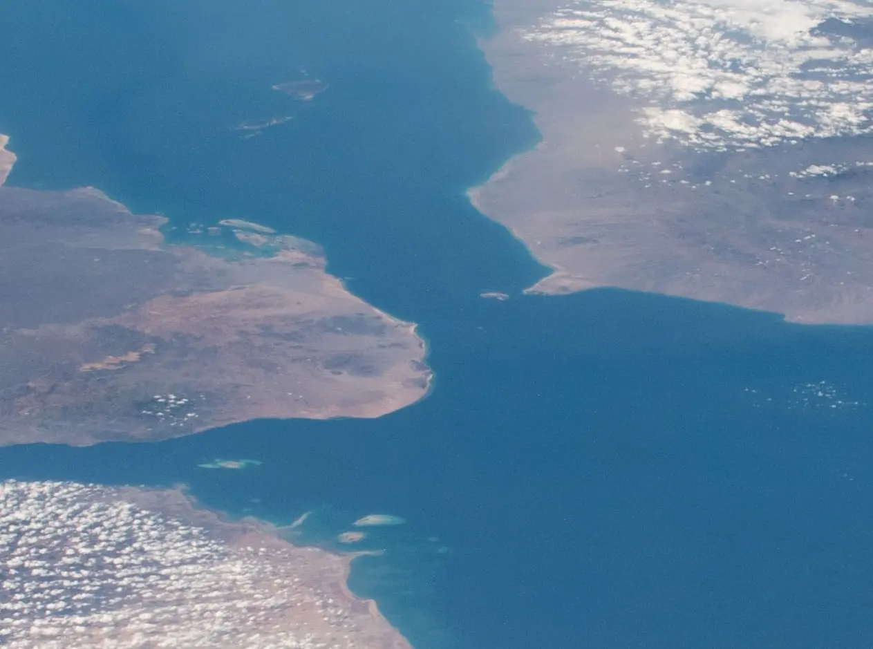 Bab-el-Mandeb, outer space