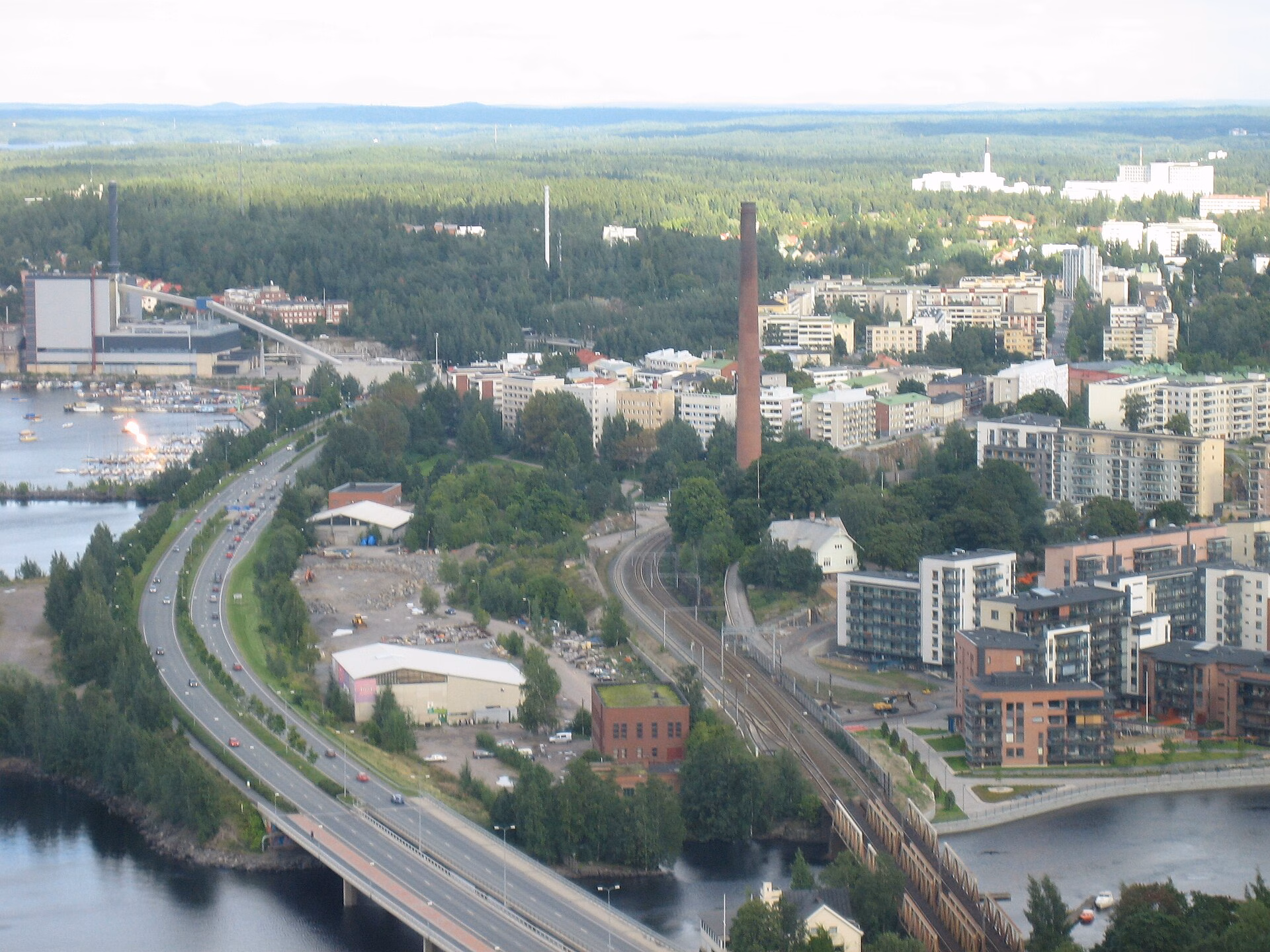 Naistenlahti Kekkosentie Armonkallio Tampella Tampere