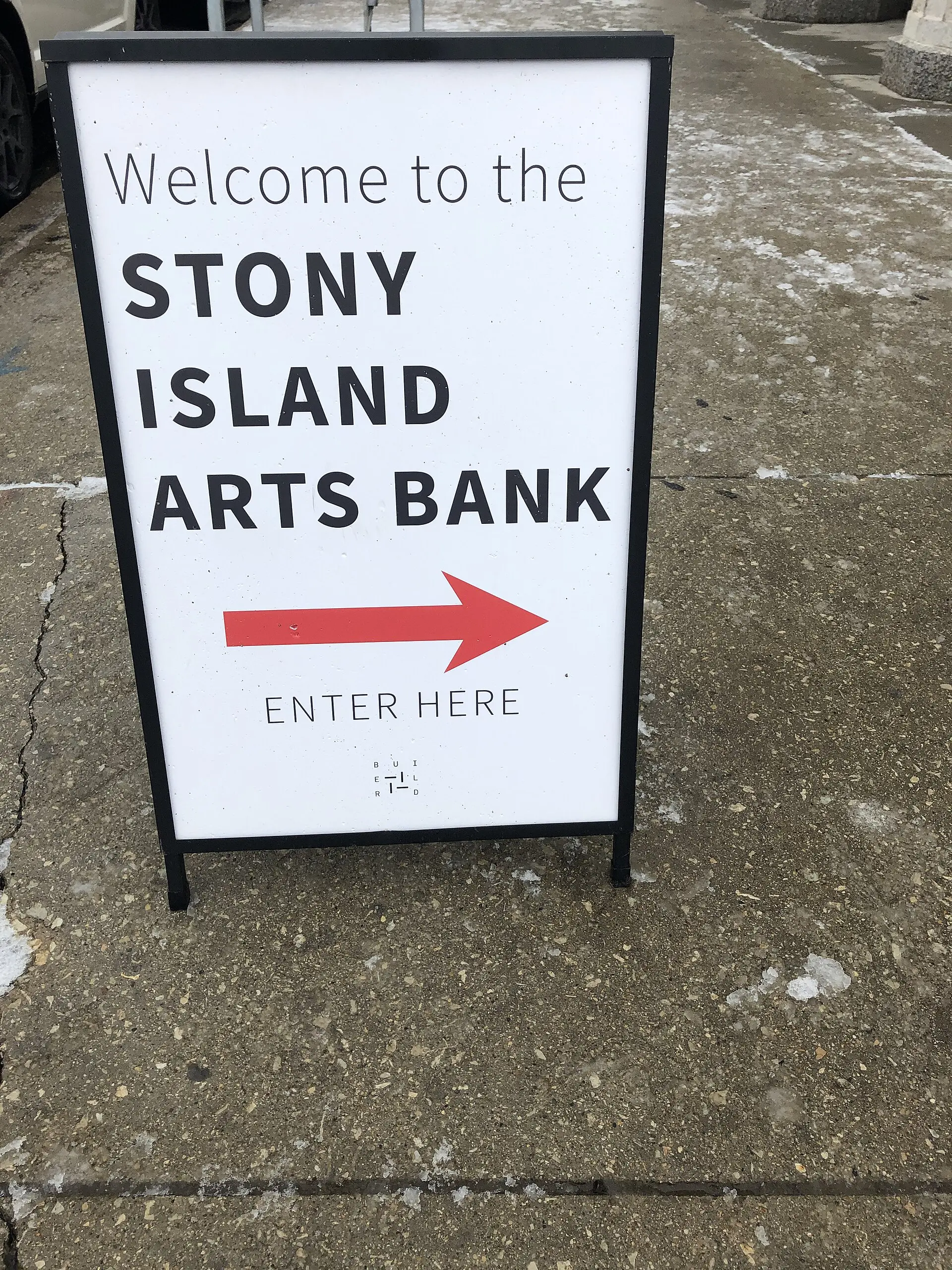Stony Island Arts Bank signage