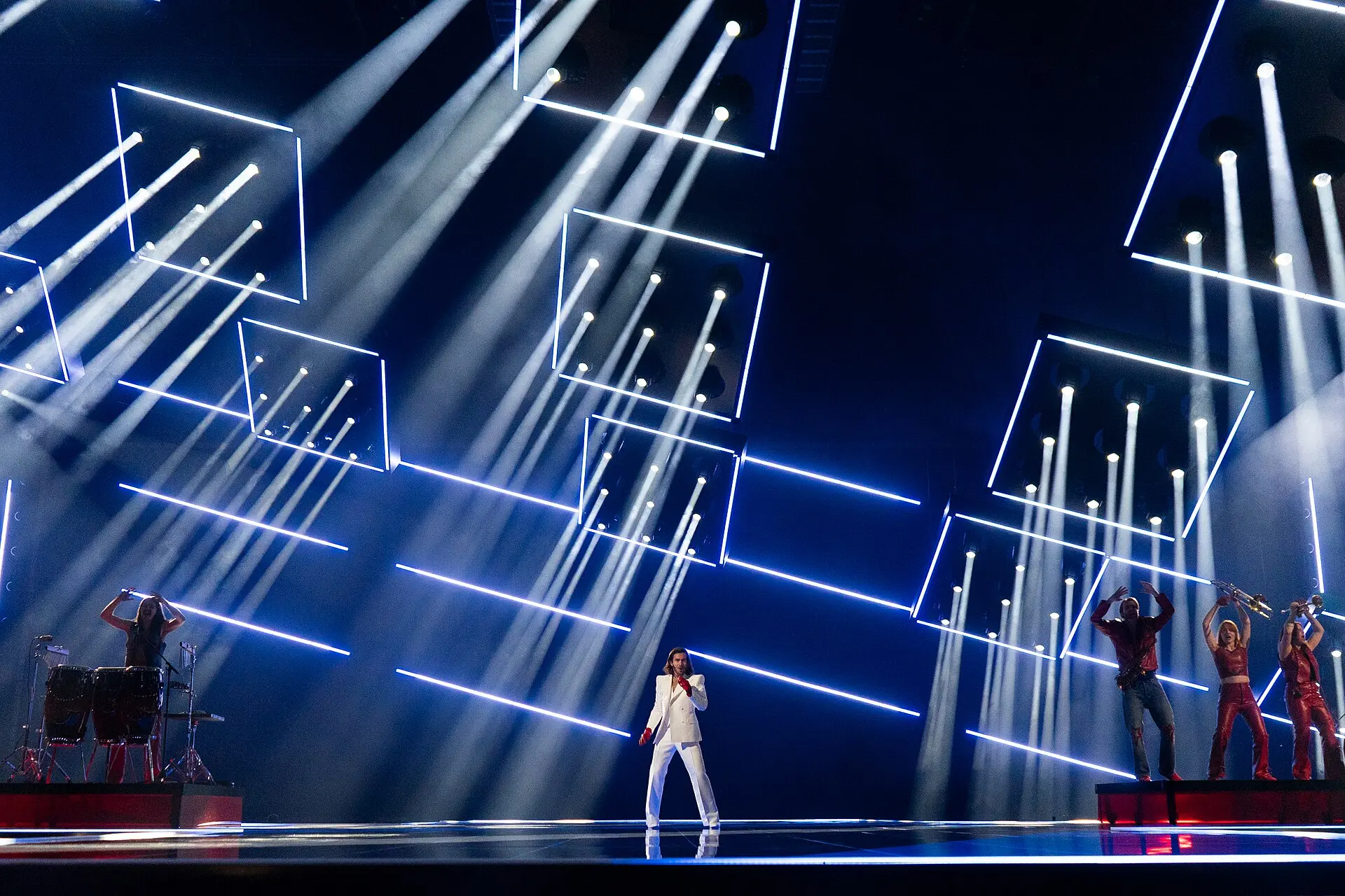 Benjamin Ingrosso Semi Final 1 Eurovision 2024