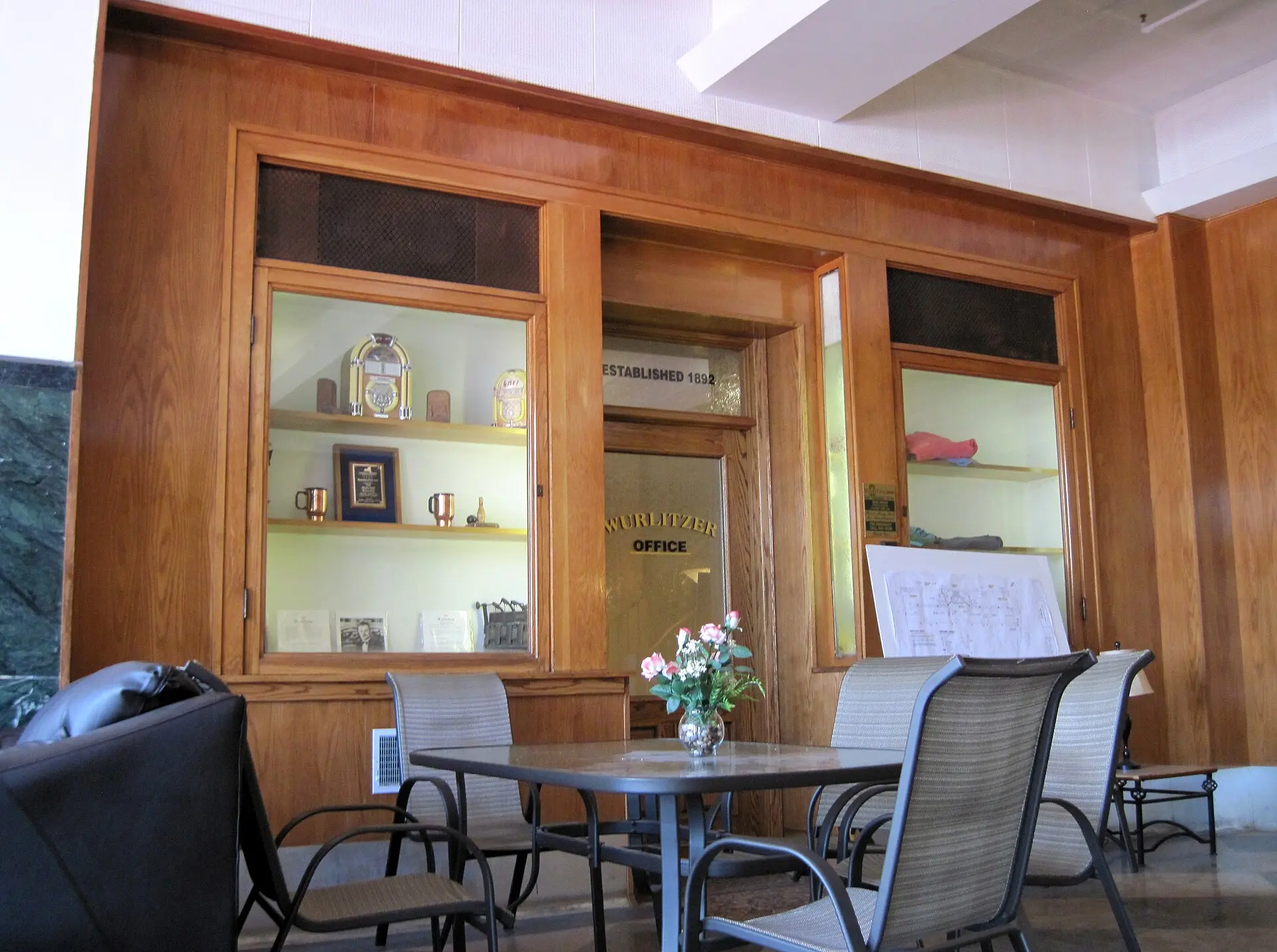 Wurlitzer Factory Office Entrance
