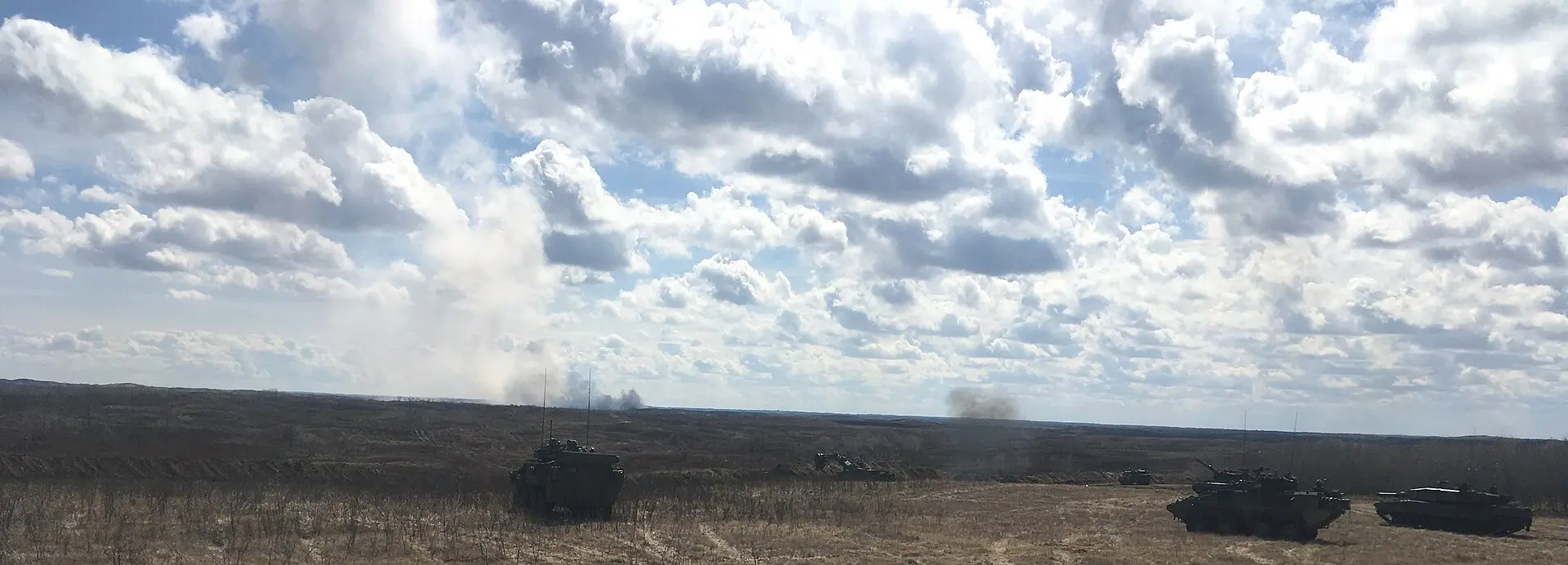Canadian Combat Team Live Fire Wainwright