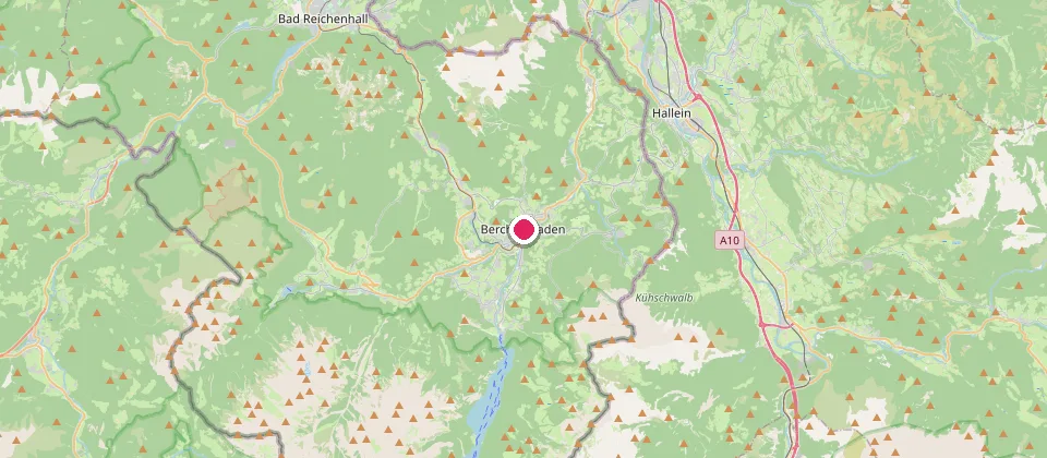 Kartta: Kehlsteinhaus, Kotkanpesä
