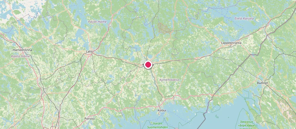 Kartta: Kouvola