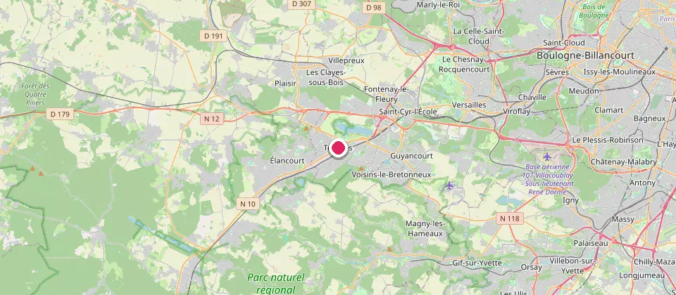 Kartta: Trappes
